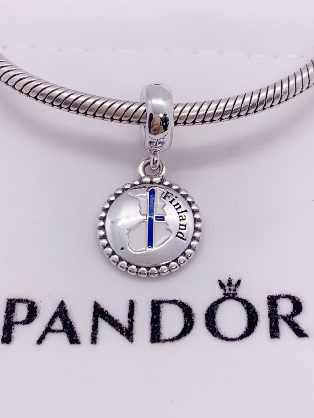 Pandora Finland Map Exclusive Charm Pendant